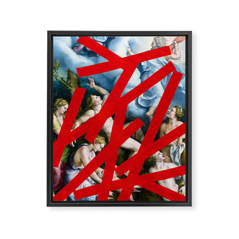 The Historical Brutality of the Gaze As Seen By Those With Power Framed Canvas Print Gallery Image 8