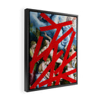 The Historical Brutality of the Gaze As Seen By Those With Power Framed Canvas Print Gallery Image 2