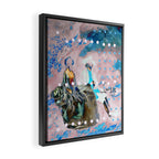The Lovers In Pink Framed Canvas Print Gallery Image 2