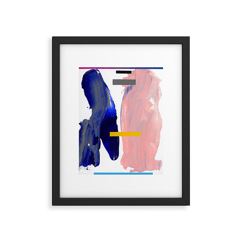 Untitled (Abstract Composition 2017008) Framed Art Print Gallery Image 5
