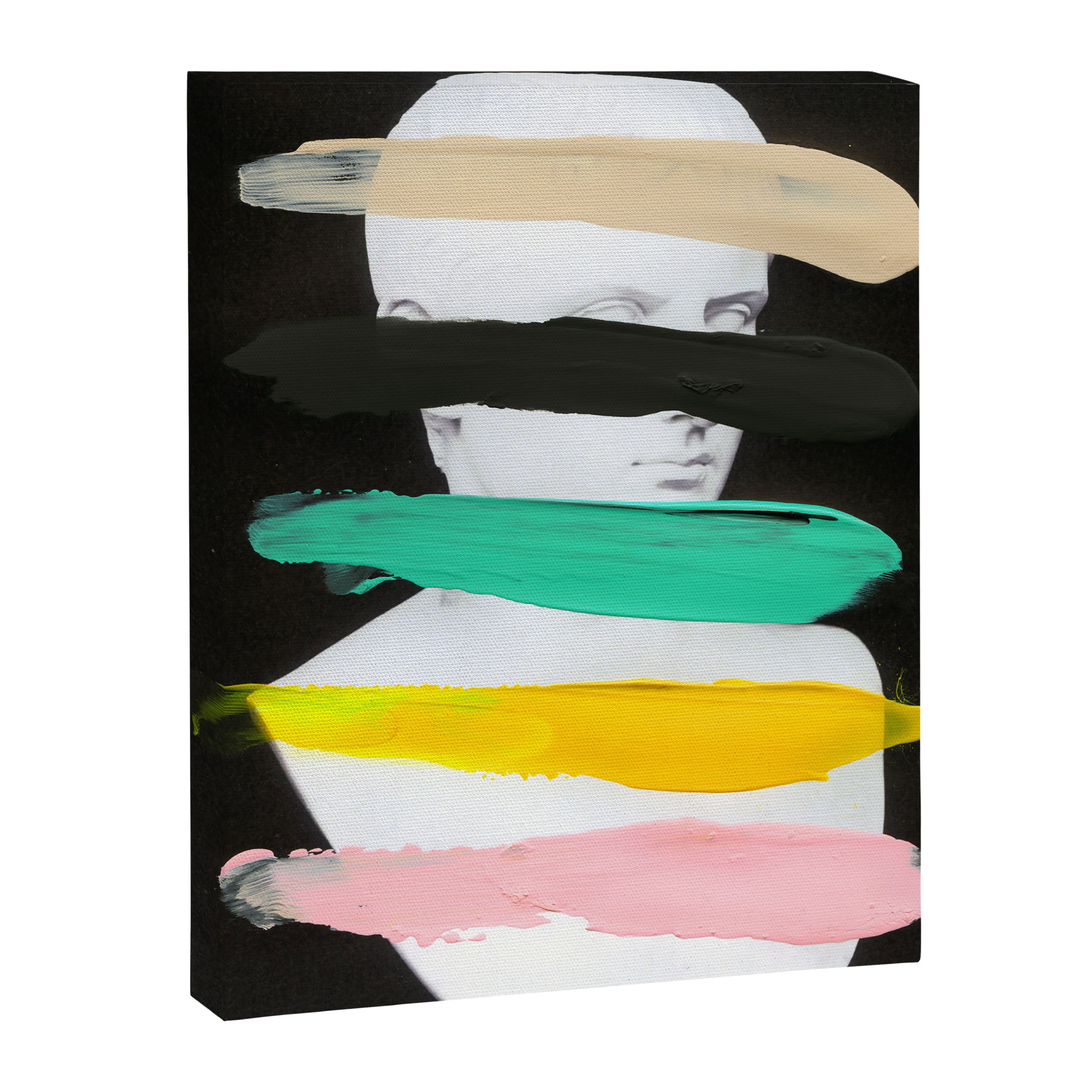 Untitled (Finger Paint 1) Canvas Print Gallery Image 3