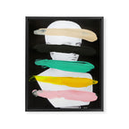 Untitled (Finger Paint 1) Framed Canvas Print Gallery Image 6