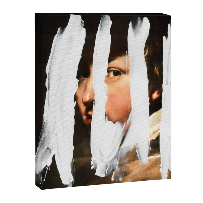 Untitled (Finger Paint 2) Canvas Print Gallery Image 1