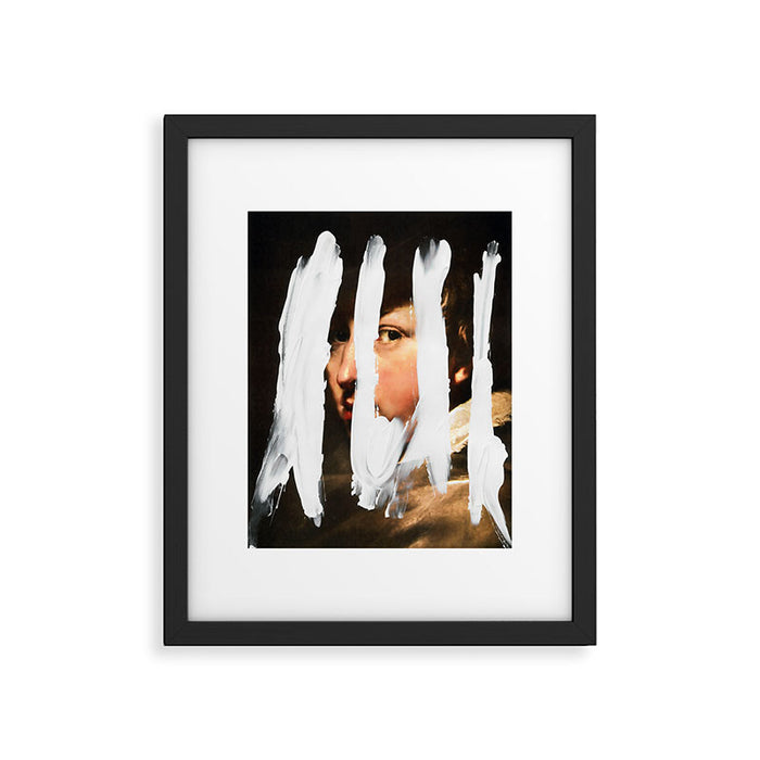 Untitled (Finger Paint 2) Framed Art Print Gallery Image 1