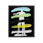 Untitled (Finger Paint 8) Framed Canvas Print Gallery Image 6
