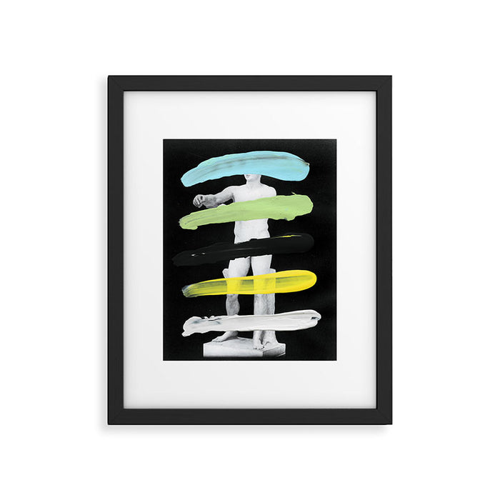 Untitled (Finger Paint 8) Framed Art Print Gallery Image 1