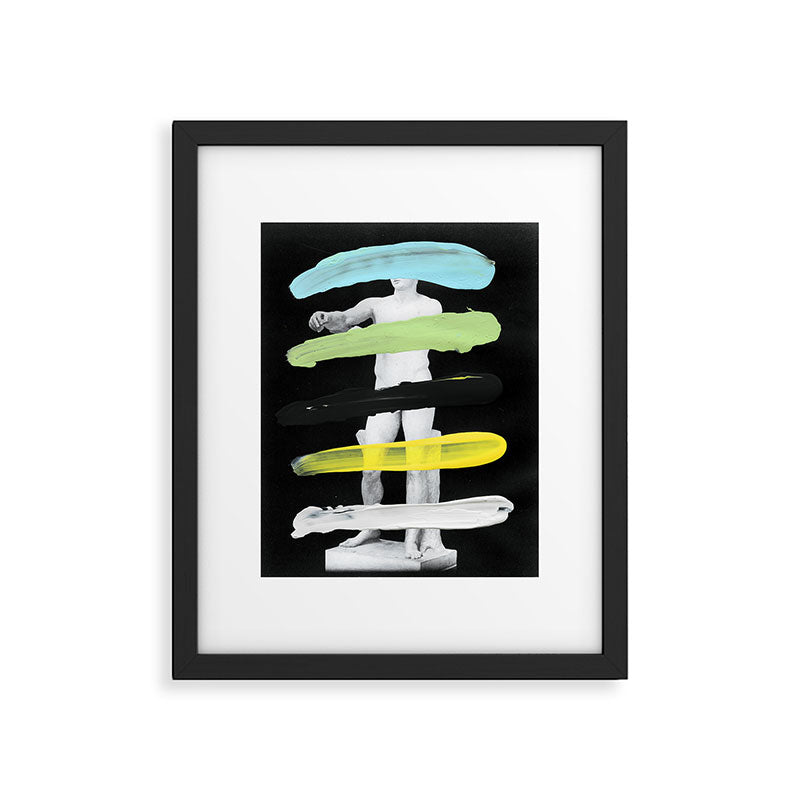 Untitled (Finger Paint 8) Framed Art Print Gallery Image 5