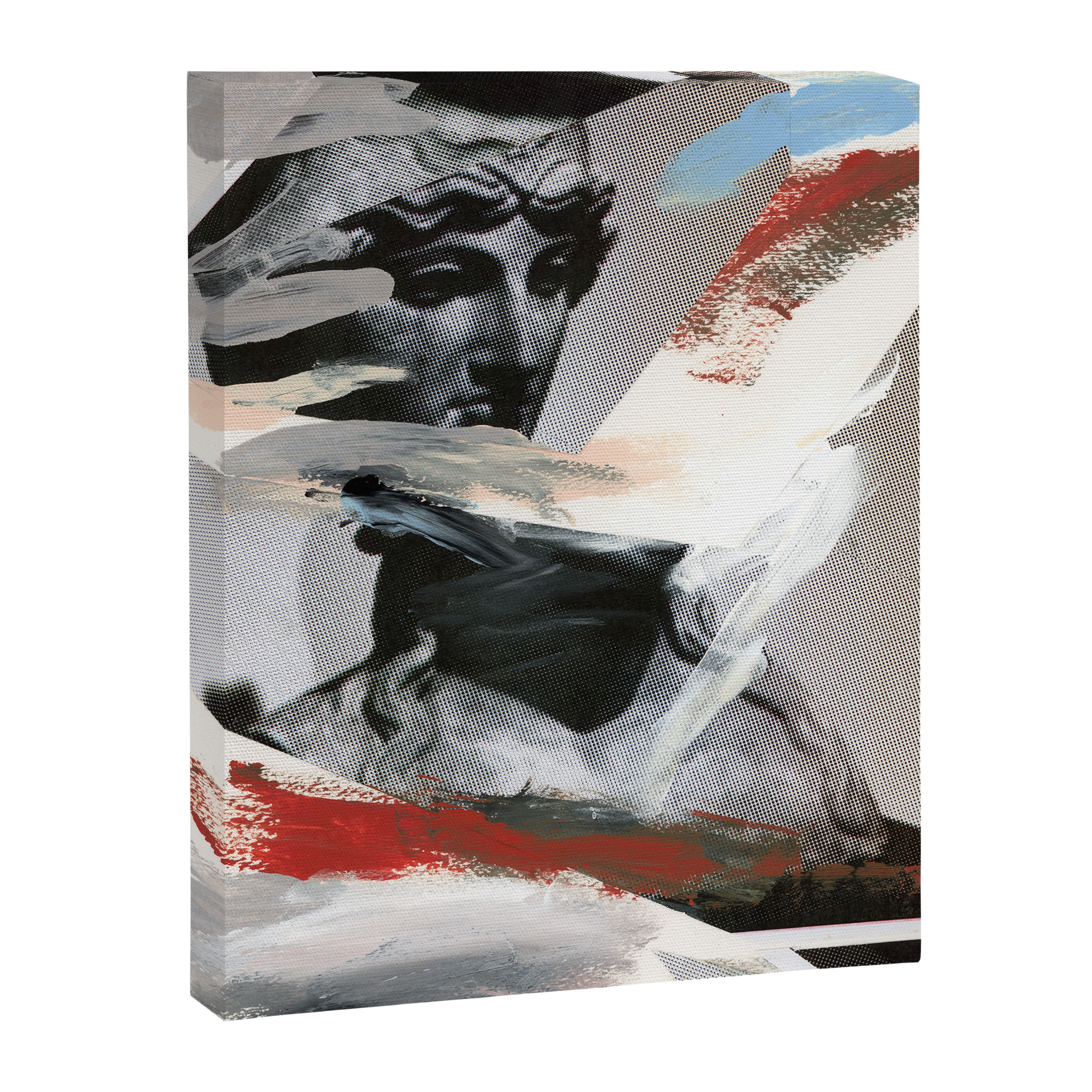 Untitled (Painted Composition 4) Canvas Print Gallery Image 6
