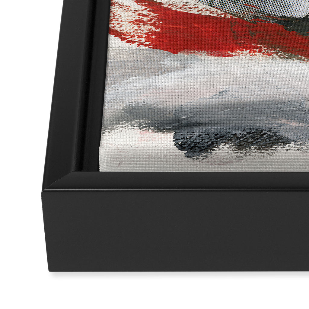 Untitled (Painted Composition 4) Framed Canvas Print Gallery Image 3
