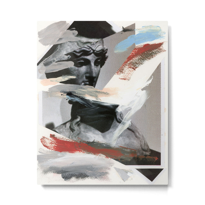 Untitled (Painted Composition 4) Metal Print Gallery Image 1