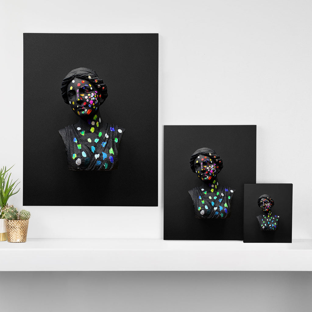 When She Thought of Stars Canvas Print Gallery Image 3