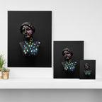 When She Thought of Stars Canvas Print Gallery Image 3