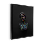 When She Thought of Stars Framed Canvas Print Gallery Image 2
