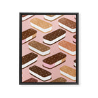 Ice Cream Sandwiches Framed Canvas Print Gallery Image 6
