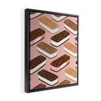 Ice Cream Sandwiches Framed Canvas Print Gallery Image 2
