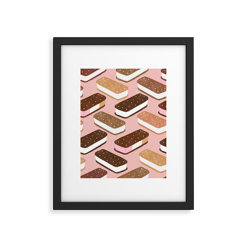 Ice Cream Sandwiches Framed Art Print Gallery Image 5