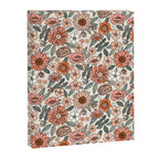 70s flowers - 70s, retro, spring, floral, florals, floral pattern, retro flowers, boho, hippie, earthy, muted Canvas Print Gallery Image 8