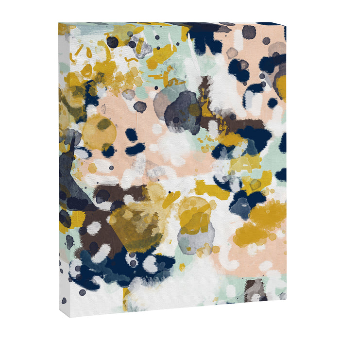 Sloane - abstract painting gender neutral baby nursery dorm college decor Canvas Print Gallery Image 1