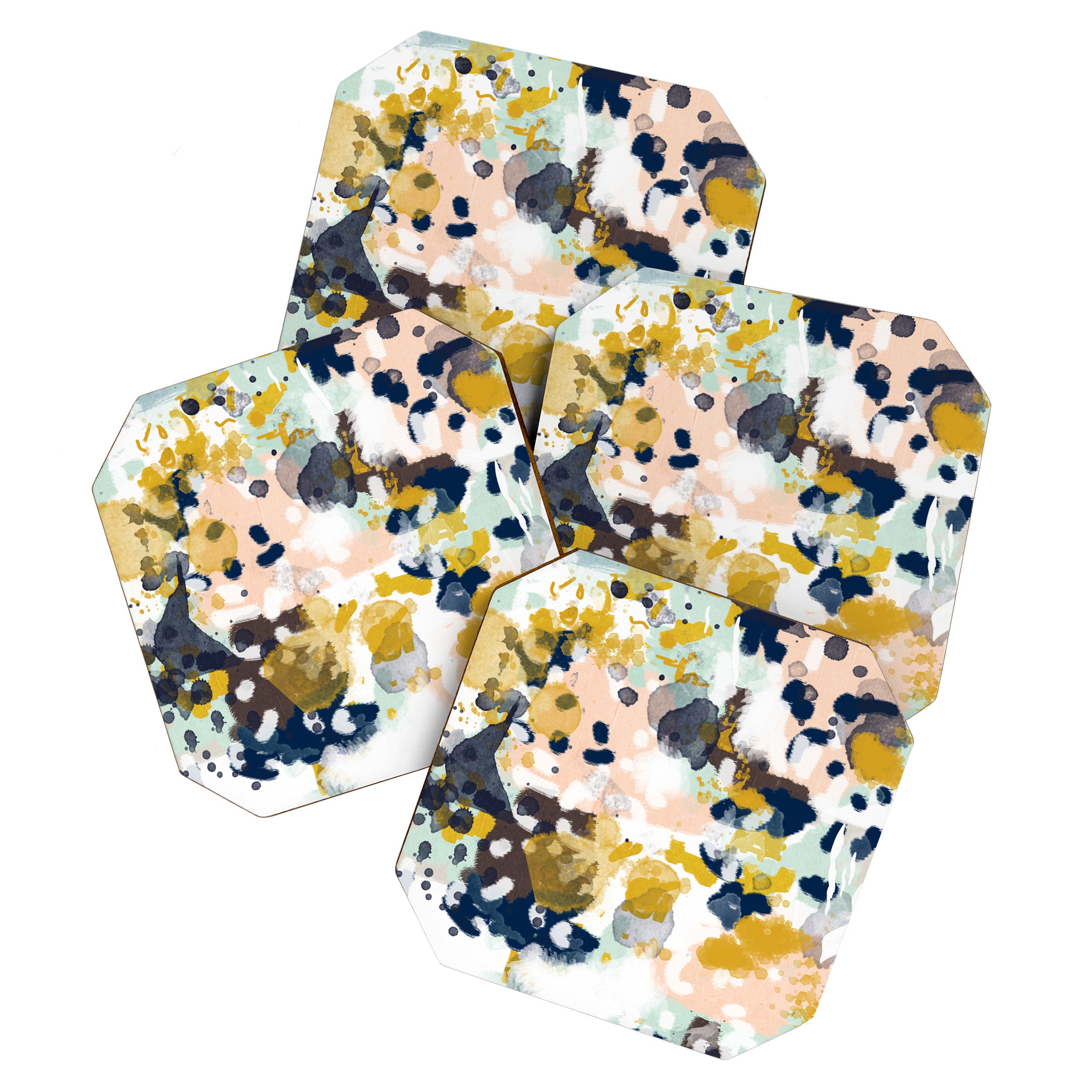 Sloane - abstract painting gender neutral baby nursery dorm college decor Coaster Gallery Image 1