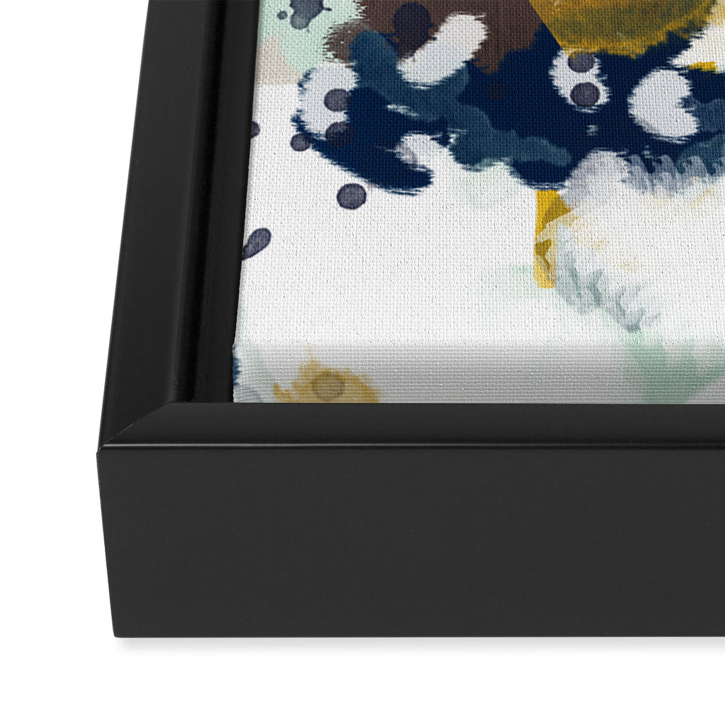 Sloane - abstract painting gender neutral baby nursery dorm college decor Framed Canvas Print Gallery Image 3