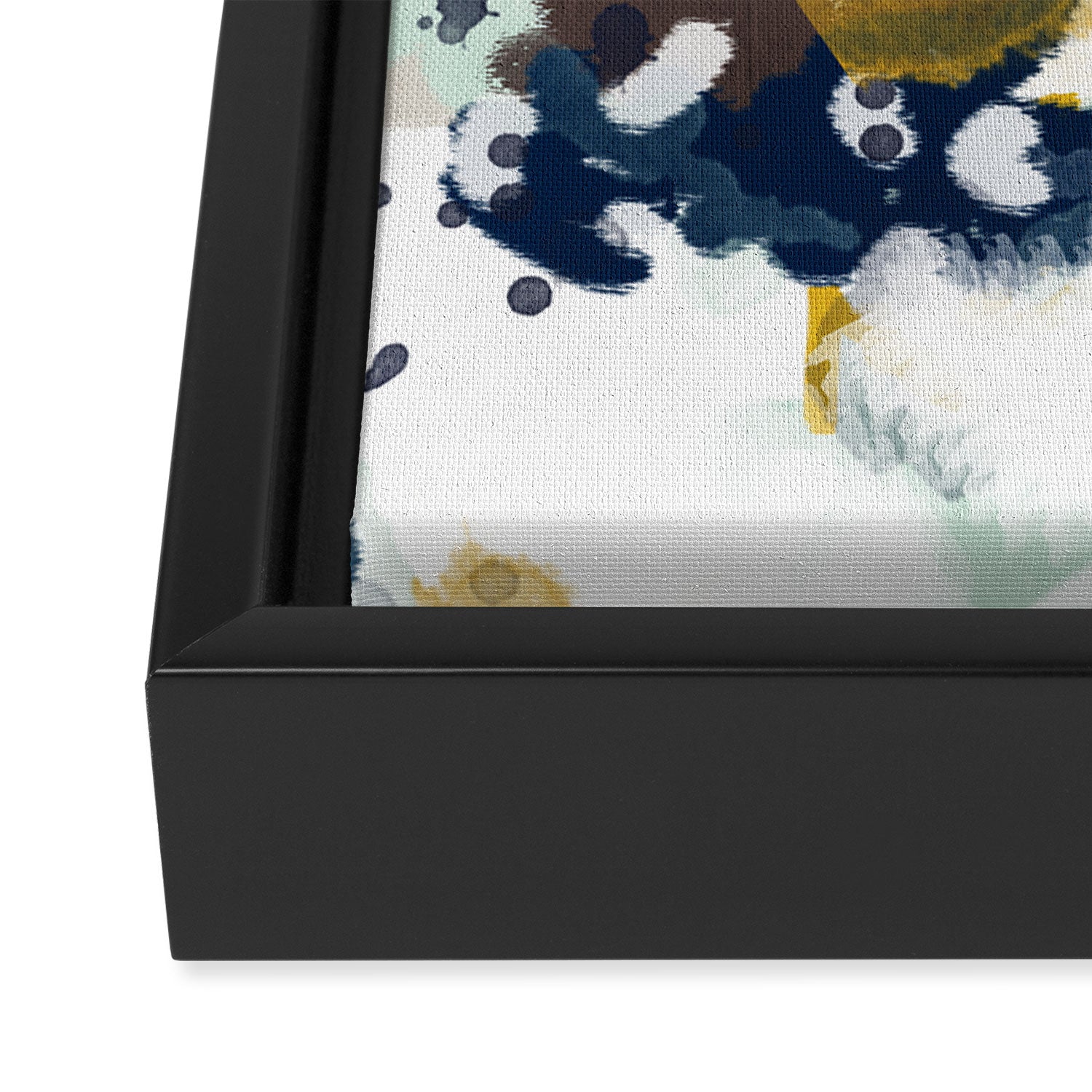 Sloane - abstract painting gender neutral baby nursery dorm college decor Framed Canvas Print Gallery Image 3