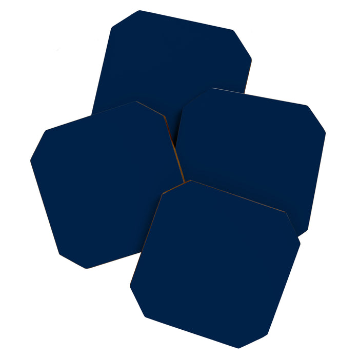 Sloane Navy solid - navy blue solid pillow, navy coordinate Coaster Gallery Image 1