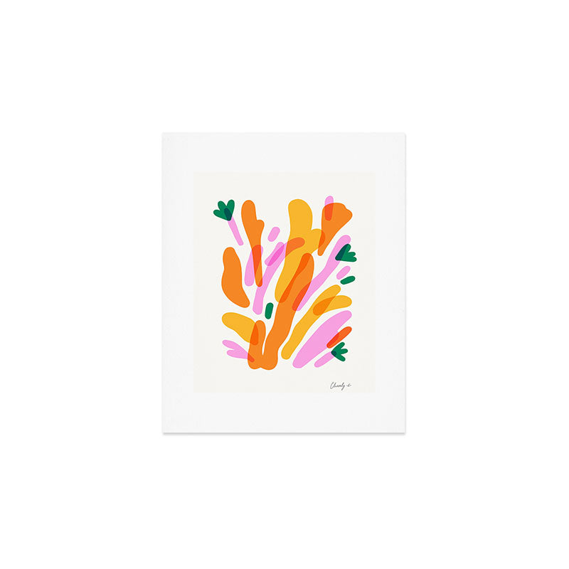 Abstract Flower Burst  Art Print Gallery Image 1