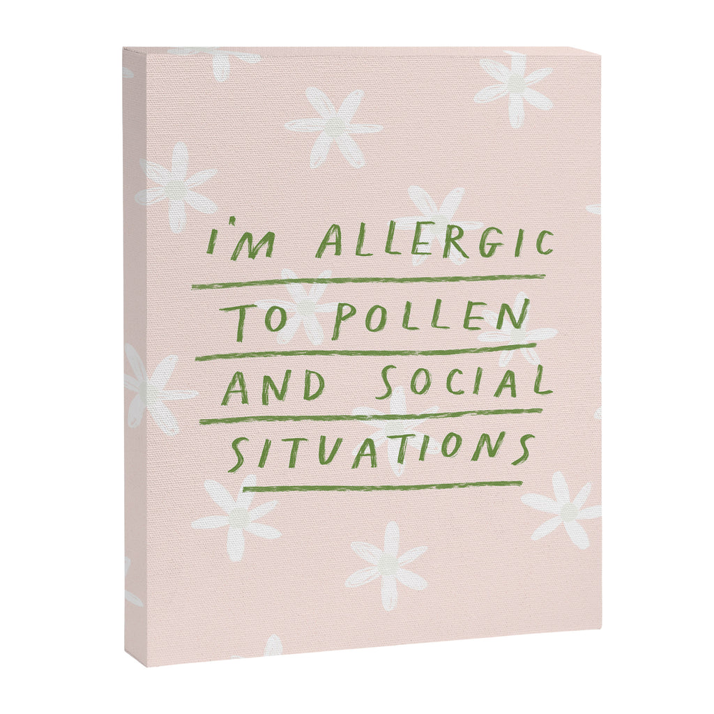 Allergic To Pollen Canvas Print Gallery Image 8