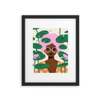 Among The Lily Pads Framed Art Print Gallery Image 6