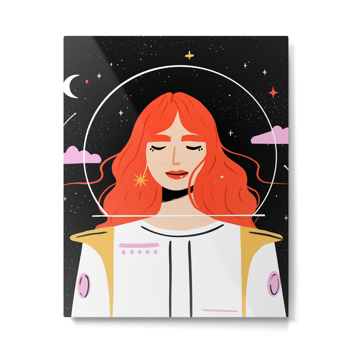 Astronaut Metal Print Gallery Image 1