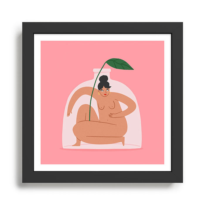 Body Positive Framed Art Print Gallery Image 1
