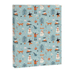 Christmas Scene Blue Canvas Print Gallery Image 8