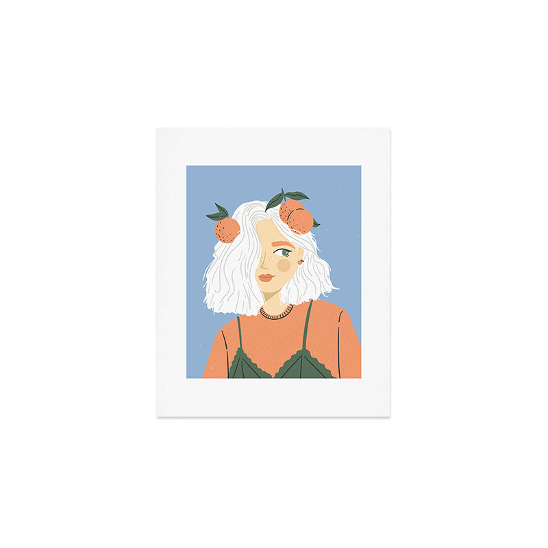 Clementine Girl Art Print Gallery Image 1