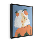 Clementine Girl Framed Canvas Print Gallery Image 2