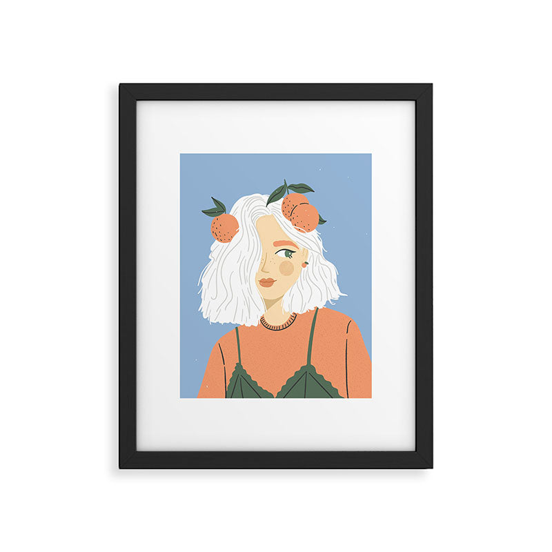 Clementine Girl Framed Art Print Gallery Image 6