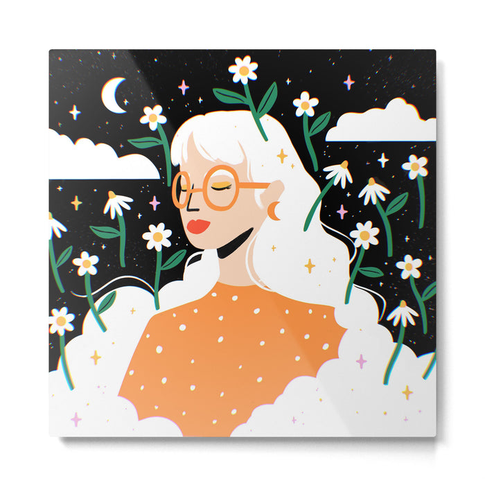 Daisy Dreams Metal Print Gallery Image 1