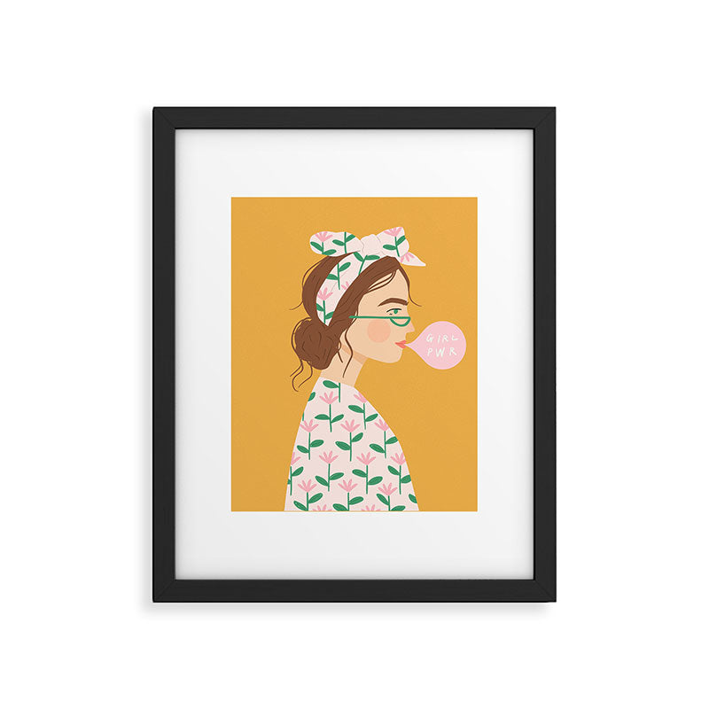 Girl Power Framed Art Print Gallery Image 4
