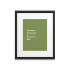 Grass is Greener Framed Art Print Gallery Image 5