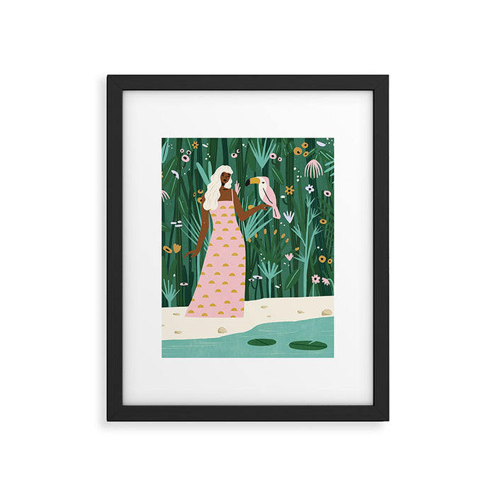 Jungle Queen Framed Art Print Gallery Image 1