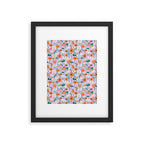 Lilac Wildflower Collection Framed Art Print Gallery Image 6