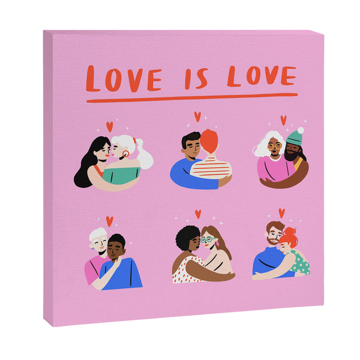 Love is Love Canvas Print Gallery Image 1