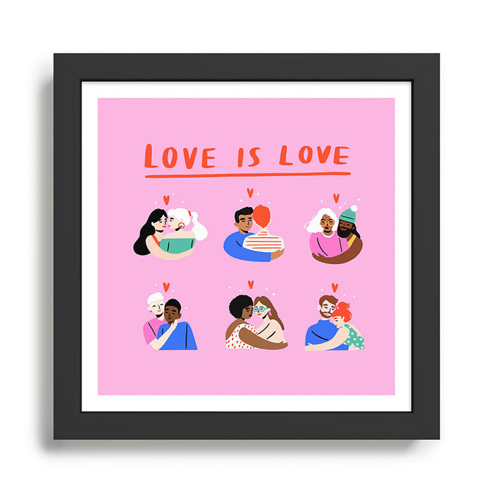 Love is Love Framed Art Print Gallery Image 1