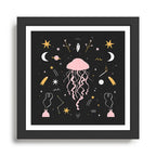 Magic Jellyfish Framed Art Print Gallery Image 1