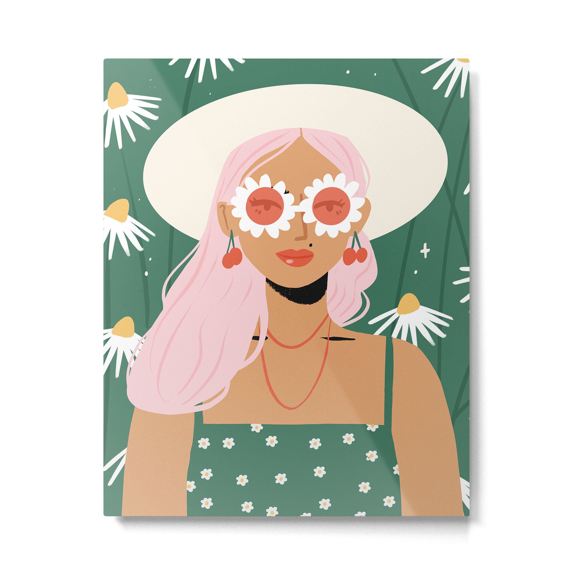 Miss Daisy Metal Print Gallery Image 6