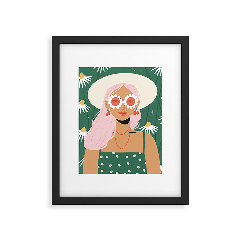 Miss Daisy Framed Art Print Gallery Image 6