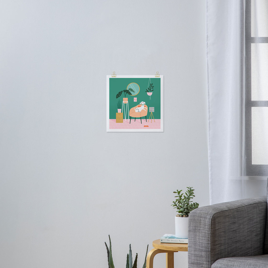 Oscar the Dog Art Print Gallery Image 3