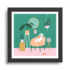 Oscar the Dog Framed Art Print Gallery Image 1