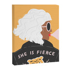 She Is Fierce Canvas Print Gallery Image 3