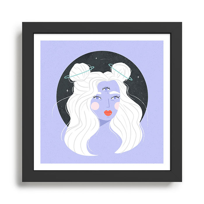 Space Lady Framed Art Print Gallery Image 1
