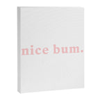 nice bum. (light pink) Canvas Print Gallery Image 8